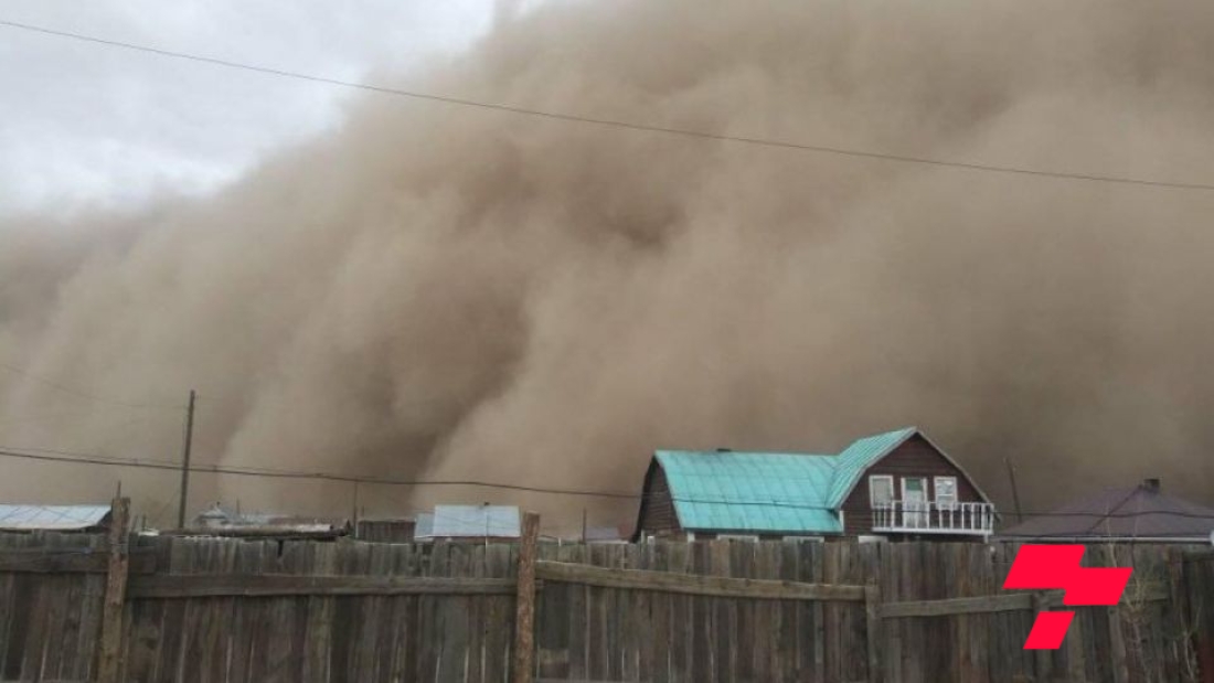 9:00 цагийн байдлаар 7 аймагт цас орж, цасан шуурга шуурч байгаа бол 6 аймагт шороон шуургатай байна