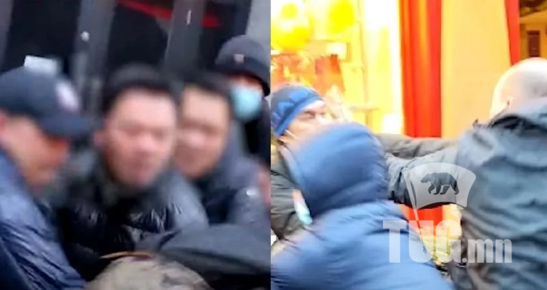 Лондонд хятадууд хонконгчуудтай зодолджээ