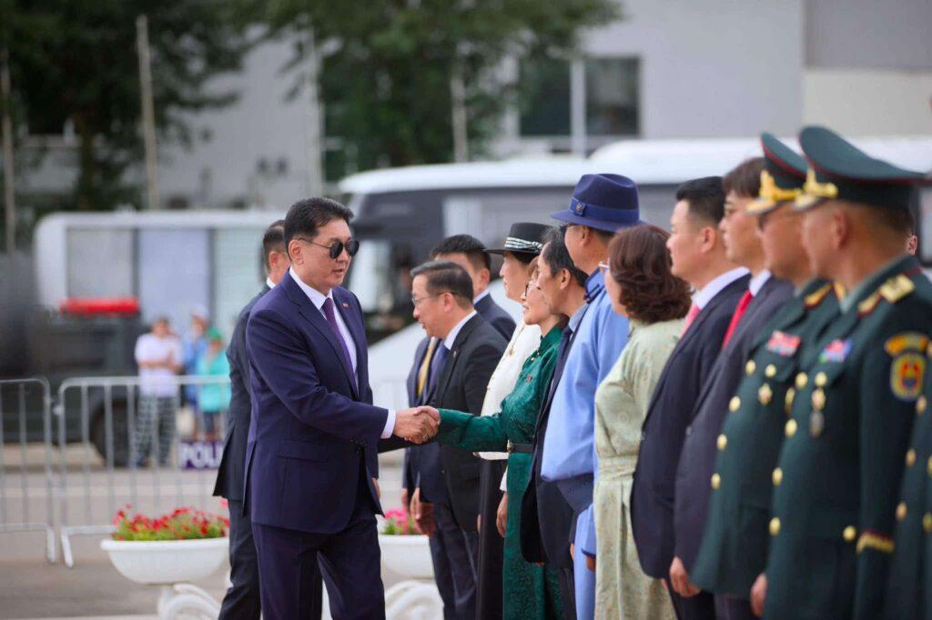 Монгол Улсын Ерөнхийлөгч У.Хүрэлсүх Эрдэнэт хотын 50 жилийн ойн баярын хуралд оролцлоо