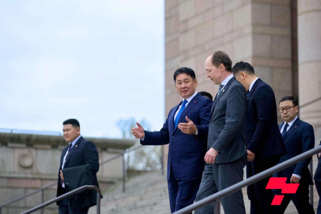 Ерөнхийлөгч У.Хүрэлсүхэд Финландын парламентын дарга бараалхлаа